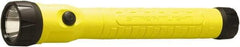 Streamlight - White LED Bulb, 130 Lumens, Industrial/Tactical Flashlight - Yellow Plastic Body, 1 4.8 V\xB6Sub-C Battery Included - Industrial Tool & Supply