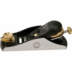 Stanley - Wood Planes & Shavers Type: Block Plane Overall Length (Inch): 6-1/2 - Industrial Tool & Supply