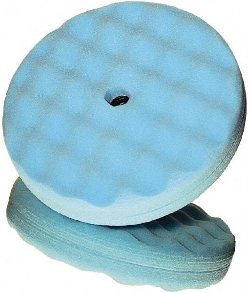 3M - 8" Diam Foam Buffing & Backing Pad - Quick Connect Attachment - Industrial Tool & Supply
