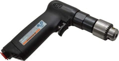 Ingersoll-Rand - 1/4" Keyed Chuck - Pistol Grip Handle, 2,800 RPM, 11 CFM, 0.25 hp, 90 psi - Industrial Tool & Supply