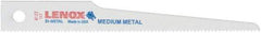 Lenox - 25 Piece, 4" Long x 0.025" Thick, Bi-Metal Reciprocating Saw Blade Set - 18 to 18 Teeth per Inch, Toothed Edge - Industrial Tool & Supply