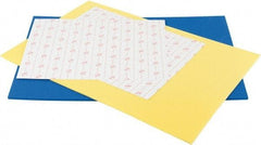 UFP Technologies - Tool Box Foam Foam Drawer Liner Insert Kits - 39" Wide x 26" Deep x 1/4 1/2" High, Blue/Yellow, For All Storage Units - Industrial Tool & Supply