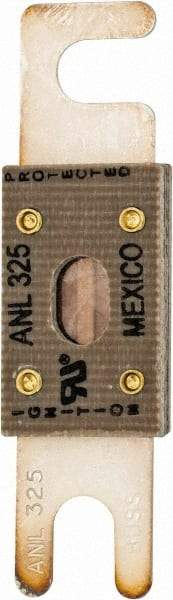 Cooper Bussmann - 325 Amp Non-Time Delay Fast-Acting Forklift & Truck Fuse - 125VAC, 80VDC, 3.18" Long x 0.75" Wide, Littelfuse CNL325, Bussman ANL-325, Ferraz Shawmut CNL325 - Industrial Tool & Supply