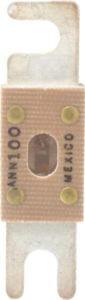 Cooper Bussmann - 100 Amp Non-Time Delay Fast-Acting Forklift & Truck Fuse - 125VAC, 80VDC, 3.18" Long x 0.75" Wide, Littelfuse CNN100, Bussman ANN-100, Ferraz Shawmut CNN100 - Industrial Tool & Supply