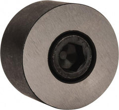 Gibraltar - 3/8-16 Thread, 1-1/4" OD, 3/4" High, Jig Foot - Black Oxide Finish, Low Carbon Steel - Industrial Tool & Supply