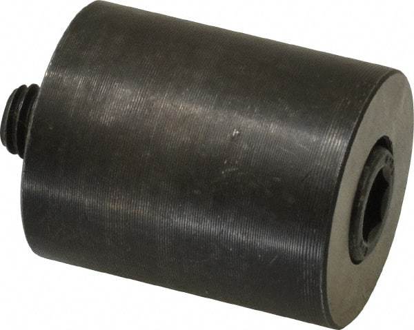 Gibraltar - 3/8-16 Thread, 1-1/4" OD, 1-1/2" High, Jig Foot - Black Oxide Finish, Low Carbon Steel - Industrial Tool & Supply