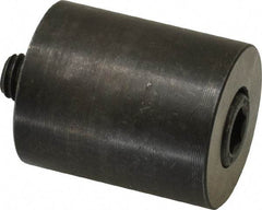 Gibraltar - 3/8-16 Thread, 1-1/4" OD, 1-1/2" High, Jig Foot - Black Oxide Finish, Low Carbon Steel - Industrial Tool & Supply