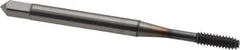 OSG - #4-40 UNC H4 Thread Limit Modified Bottoming Thread Forming Tap - Powdered Metal High Speed Steel, TiCN Finish, 1-7/8" OAL, 9/16" Thread Length, Right Hand Thread, Series EXOTAP NRT - Exact Industrial Supply