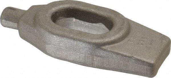 Gibraltar - 11/16" Stud, 1-3/8" Travel, Finger Clamp - 4" Long x 3/4" High x 1-5/8" Wide, Grade ASTM A521 & Class CA Forged Steel, 1/2" Diam - Industrial Tool & Supply