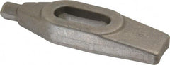 Gibraltar - 11/16" Stud, 1-15/16" Travel, Finger Clamp - 6" Long x 7/8" High x 1-3/4" Wide, Grade ASTM A521 & Class CA Forged Steel, 5/8" Diam - Industrial Tool & Supply