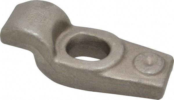 Gibraltar - 4" OAL x 1-5/8" Overall Width x 1-7/16" Overall Height, Gooseneck Clamp - Grade ASTM A521, Class CA Forged Steel, 15/16" Slot Len x 11/16" Slot Width, 3/4" Neck Len - Industrial Tool & Supply