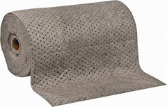 PRO-SAFE - 57 Gal Capacity per Package, Universal Roll - 150' Long x 30" Wide, Gray, Polypropylene - Industrial Tool & Supply