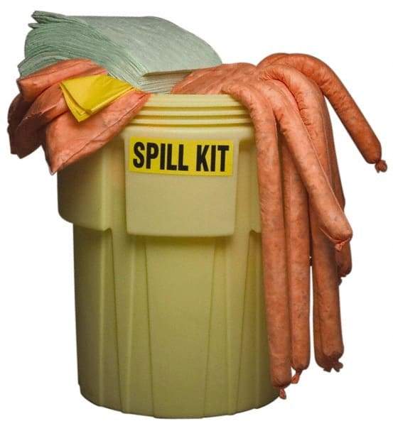 PRO-SAFE - Hazardous Materials Spill Kit - 95 Gal Polyethylene Overpack Container - Industrial Tool & Supply