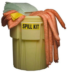 PRO-SAFE - Hazardous Materials Spill Kit - 95 Gal Polyethylene Overpack Container - Industrial Tool & Supply