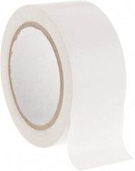 NMC - White Solid Color Vinyl Tape - 2" Wide x 108' Long x 0.002" Thick, General Traffic - Industrial Tool & Supply