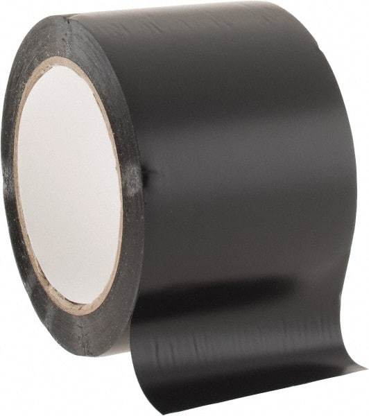 NMC - Black Solid Color Vinyl Tape - 3" Wide x 108' Long x 0.002" Thick, General Traffic - Industrial Tool & Supply