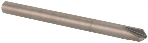 SGS - 1/8" Head Diam, 1/8" Shank Diam, 3 Flute 90° Solid Carbide Countersink - Industrial Tool & Supply