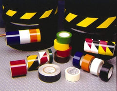 NMC - Green Solid Color Vinyl Tape - 4" Wide x 30' Long x 0.002" Thick, General Traffic - Industrial Tool & Supply