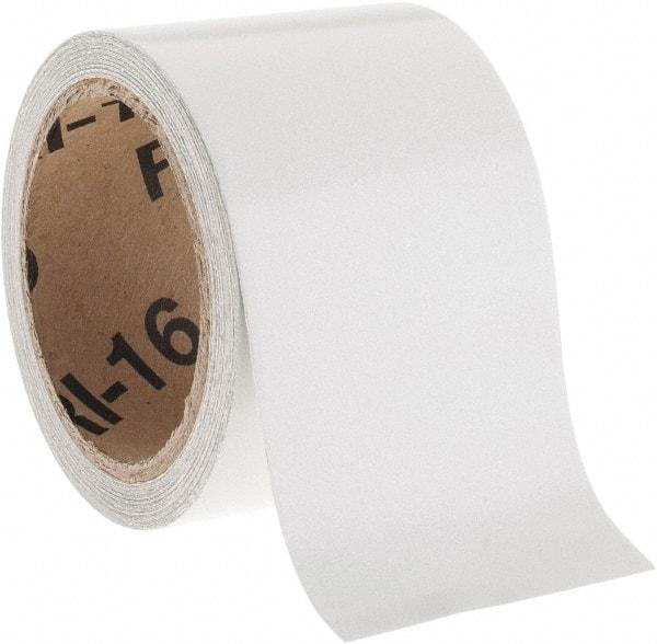 NMC - White Solid Color Vinyl Tape - 3" Wide x 30' Long x 0.002" Thick, General Traffic - Industrial Tool & Supply