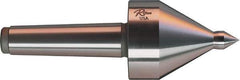 Riten - MT5 Taper Shank, 3-1/2" Head Diam 1,165 Lb Capacity Live Center - 3,500 Max RPM, 4-5/8" Head Length, 3/4" Point Diam, 1-1/8" Point Len, 1,165 Lb Max Workpc, 4-5/8" OAL, Pipe Nose Point - Industrial Tool & Supply