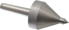 Riten - MT2 Taper Shank, 2-1/4" Head Diam 330 Lb Capacity Live Center - 5,000 Max RPM, 3-3/16" Head Length, 1/2" Point Diam, 3/4" Point Len, 330 Lb Max Workpc, 3-3/16" OAL, Pipe Nose Point - Industrial Tool & Supply