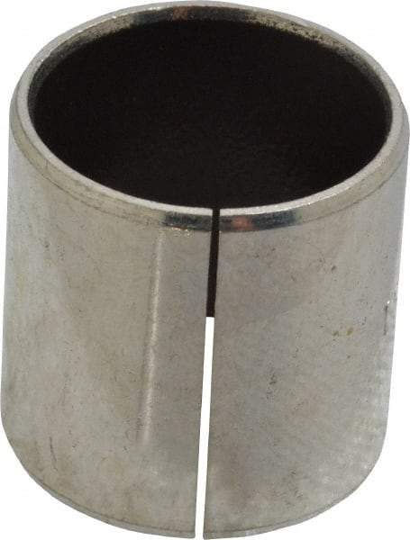 TriStar - 7/8" Inside x 1" Outside Diam, Steel/PTFE Sleeve Bearing - 1" OAL - Industrial Tool & Supply