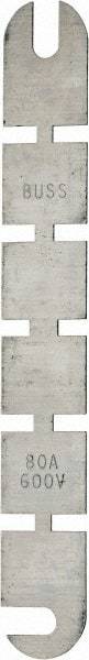 Cooper Bussmann - 600 VAC, 80 Amp, Time Delay Renewable Fuse - 10 (RMS) kA Rating - Industrial Tool & Supply
