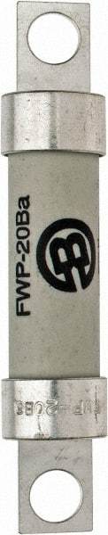Cooper Bussmann - 700 VAC/VDC, 20 Amp, Fast-Acting Semiconductor/High Speed Fuse - Stud Mount Mount, 2-7/8" OAL, 200 (RMS), 50 at DC kA Rating, 9/16" Diam - Industrial Tool & Supply