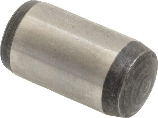 Value Collection - 16mm Diam x 30mm Pin Length Alloy Steel Pull Out Dowel Pin - C 57-63 Hardness, 1 Rounded & 1 Threaded End - Industrial Tool & Supply