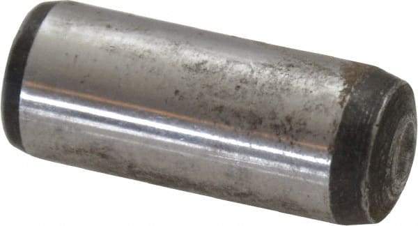 Value Collection - 12mm Diam x 30mm Pin Length Alloy Steel Pull Out Dowel Pin - C 57-63 Hardness, 1 Rounded & 1 Threaded End - Industrial Tool & Supply