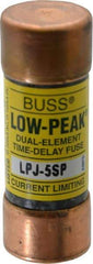 Cooper Bussmann - 300 VDC, 600 VAC, 5 Amp, Time Delay General Purpose Fuse - Fuse Holder Mount, 2-1/4" OAL, 100 at DC, 300 at AC (RMS) kA Rating, 13/16" Diam - Industrial Tool & Supply