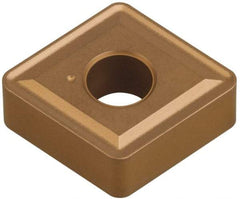Tungaloy - CCMW32.52 Grade T5115 Carbide Turning Insert - TiCN/Al2O3 Finish, 80° Diamond, 3/8" Inscr Circle, 5/32" Thick, 1/32" Corner Radius - Industrial Tool & Supply
