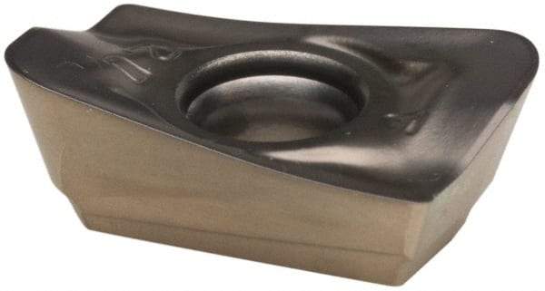 Walter - ADMT160640 F56 Grade WKP35S Carbide Milling Insert - TiCN/Al2O3 Finish, 0.2421" Thick, 4mm Corner Radius - Industrial Tool & Supply
