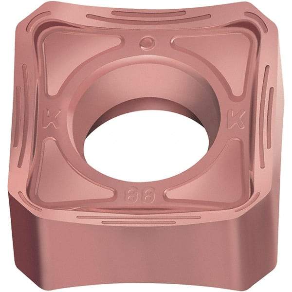 Walter - SNHX1205 K88 Grade WXN15 Carbide Milling Insert - TiCN Plus Finish, 0.252" Thick, 1/2" Inscribed Circle - Industrial Tool & Supply