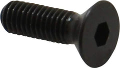 Holo-Krome - #10-32 UNF Hex Socket Drive, 82° Flat Screw - Alloy Steel, Black Oxide Finish, Fully Threaded, 5/8" OAL - Industrial Tool & Supply