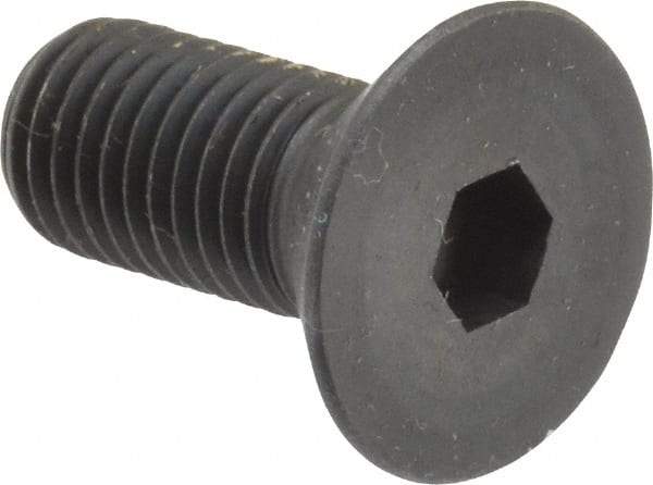 Holo-Krome - 5/16-24 UNF Hex Socket Drive, 82° Flat Screw - Alloy Steel, Black Oxide Finish, Fully Threaded, 3/4" OAL - Industrial Tool & Supply