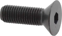 Holo-Krome - 5/16-24 UNF Hex Socket Drive, 82° Flat Screw - Alloy Steel, Black Oxide Finish, Fully Threaded, 1" OAL - Industrial Tool & Supply