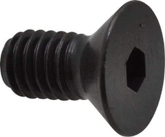Holo-Krome - 3/8-16 UNC Hex Socket Drive, 82° Flat Screw - Alloy Steel, Black Oxide Finish, Fully Threaded, 3/4" OAL - Industrial Tool & Supply