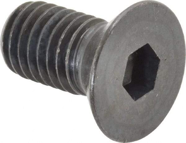 Holo-Krome - 1/2-13 UNC Hex Socket Drive, 82° Flat Screw - Alloy Steel, Black Oxide Finish, Fully Threaded, 1" OAL - Industrial Tool & Supply
