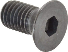 Holo-Krome - 1/2-13 UNC Hex Socket Drive, 82° Flat Screw - Alloy Steel, Black Oxide Finish, Fully Threaded, 1" OAL - Industrial Tool & Supply