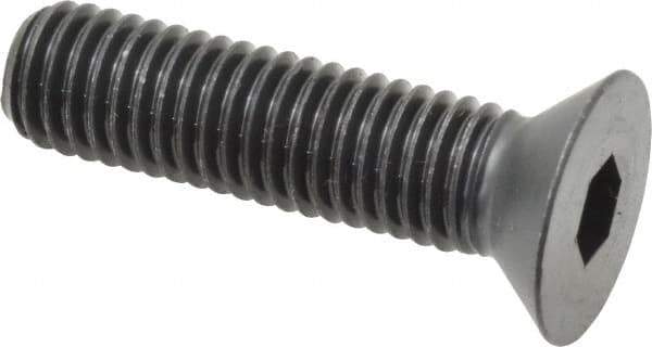 Holo-Krome - 1/2-13 UNC Hex Socket Drive, 82° Flat Screw - Alloy Steel, Black Oxide Finish, Fully Threaded, 2" OAL - Industrial Tool & Supply
