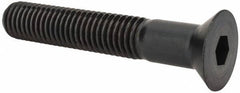 Holo-Krome - 1/2-13 UNC Hex Socket Drive, 82° Flat Screw - Alloy Steel, Black Oxide Finish, Partially Threaded, 3" OAL - Industrial Tool & Supply