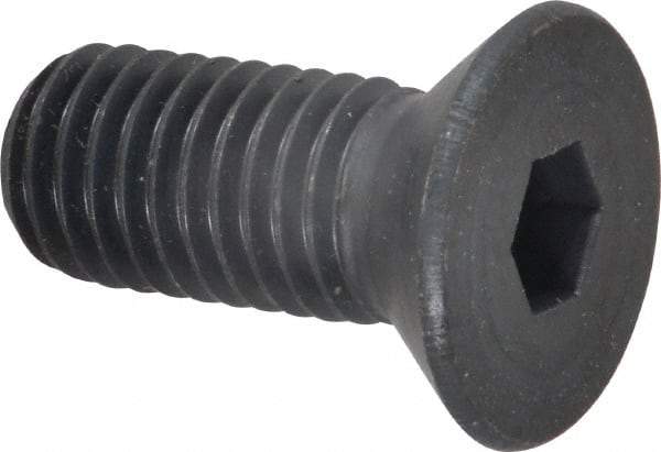 Holo-Krome - 5/8-11 UNC Hex Socket Drive, 82° Flat Screw - Alloy Steel, Black Oxide Finish, Fully Threaded, 1-1/2" OAL - Industrial Tool & Supply