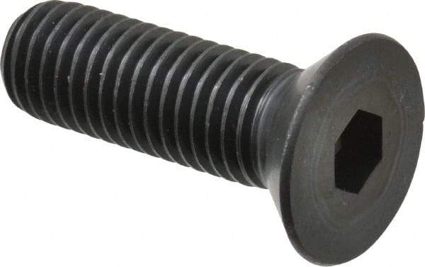 Holo-Krome - 5/8-11 UNC Hex Socket Drive, 82° Flat Screw - Alloy Steel, Black Oxide Finish, Fully Threaded, 2" OAL - Industrial Tool & Supply