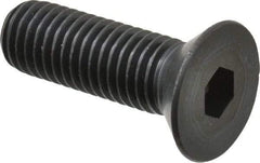 Holo-Krome - 5/8-11 UNC Hex Socket Drive, 82° Flat Screw - Alloy Steel, Black Oxide Finish, Fully Threaded, 2" OAL - Industrial Tool & Supply