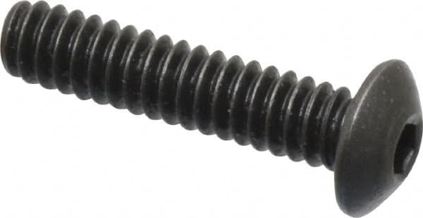 Holo-Krome - #6-32 UNC Hex Socket Button Cap Screw - Industrial Tool & Supply