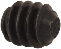Holo-Krome - #4-40 UNC, 1/8" OAL, Internal Knurl Point Set Screw - Grade ASTM F912 Alloy Steel, 0.05" Key - Industrial Tool & Supply