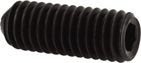 Holo-Krome - 3/8-16 UNC, 1" OAL, Internal Knurl Point Set Screw - Grade 8 Alloy Steel, 3/16" Key - Industrial Tool & Supply