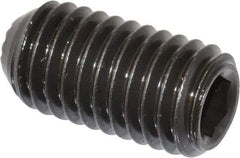 Holo-Krome - 1/2-13 UNC, 1" OAL, Internal Knurl Point Set Screw - Grade 8 Alloy Steel, 1/4" Key - Industrial Tool & Supply