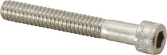 Holo-Krome - 1/4-20 UNC Hex Socket Drive, Socket Cap Screw - Grade 18-8 Stainless Steel, Uncoated, Partially Threaded, 1-3/4" Length Under Head - Industrial Tool & Supply